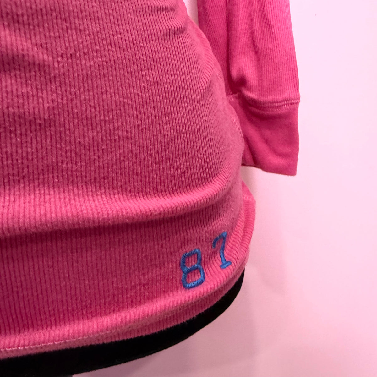 (M/L) early 2000s pink henley Aeropostale long sleeve button up top