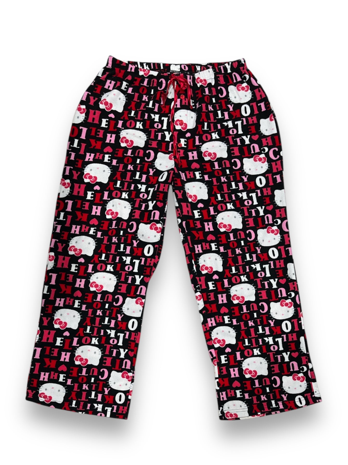 (L/XL) 2000s Hello Kitty PJ Pants
